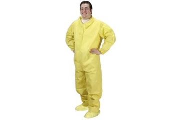 Image of Vwr Coverall Chemt Yel 4X CS12 CVB-K4210-7