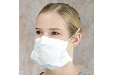 Image of Alpha Pro Tech Critical Cover PFL Face Masks 9908 With Band, Cleanroom Packaged