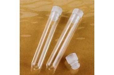 Image of VWR Culture Tubes, Plastic, with Plug Caps, Sterile 3343-335-000 Polypropylene Tubes