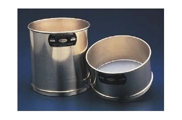 Image of VWR Deep Frame Washing Sieves 100BS8W4W/SU 4'' Depth Sieves With #20 Support Cloth