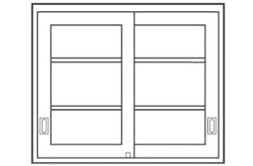Image of Vwr Door Pair Acc Pnl Sldg CFW-M3036-PN