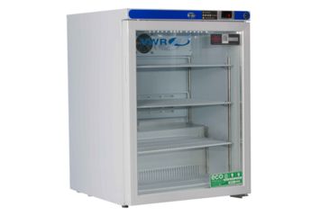 Image of VWR Free Standing Undercounter Refrigerator, 1 cu. ft., Cycle, 1C to 10C, 2 Shelves, Solid Left Hinged Door 76210-102-EA
