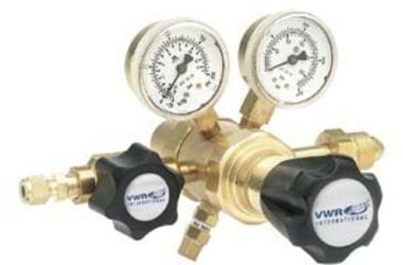Image of VWR High-Purity Two-Stage Gas Regulators, Brass 3300756
