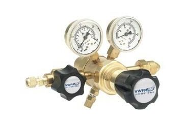 Image of VWR High-Purity Two-Stage Gas Regulators, Brass 3300761