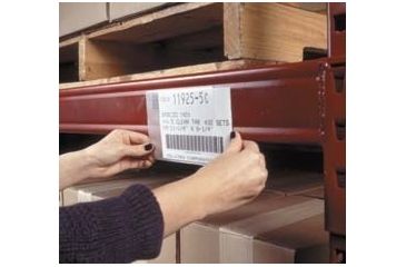 Image of VWR Large Shelf Label Holders Self-Adhesive Holders, Pack of 50, APX-35