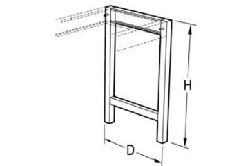 Image of Vwr Leg Assembly Au 28X36 CFA-228-00