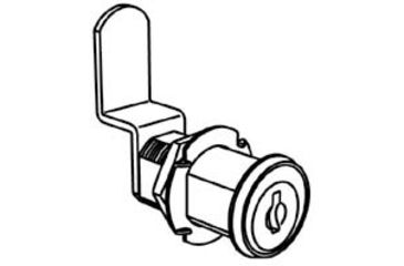 Image of Vwr Lock F/CONTOUR Units Door CFF-5304-00