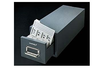 Image of VWR Micro Slide Cabinets and Holders, Steel 1075 Double Drawer Cabinet