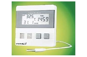 Image of VWR Minimum/Maximum Memory Thermometer 4305 Thermometer With Bottle Probe