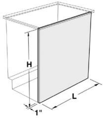 Image of Vwr Panel Finished Back 48X36 CFL-5228-00
