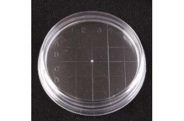 Image of VWR Petri Dishes, Contact Plate, Sterile 3586 Convex Bottom, Outside Grid