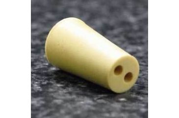 Image of VWR Rubber Stoppers, Two-Hole 8--M182