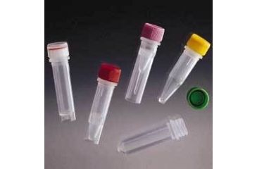 Image of VWR Screw-Cap Microcentrifuge Tubes 3626-870-300 Screw Cap Tubes With Clear Loop Caps