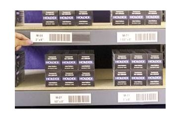 Image of VWR Shelf Label Holders L-11 Self-Adhesive Holders, Pack of 25, L-11 VWR