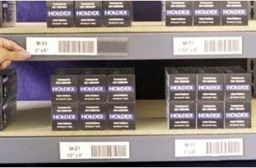 Image of VWR Shelf Label Holders M-11 Magnetic Holders, Pack of 25, M-11 VWR