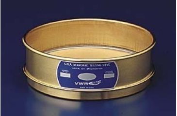 Image of VWR Testing Sieves, All Brass 120BB8H Half Height