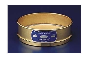 Image of VWR Testing Sieves, All Brass 25BB8H Half Height