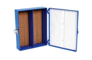 Image of VWR Vwr Slide Box 100-tall Cork Bl HS15979A, Unit EA