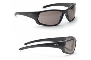 Image of Walkers IKON Carbine Glasses, Black Frame, Smoke Gray Lenses, GWP-IKNFF1-SMK