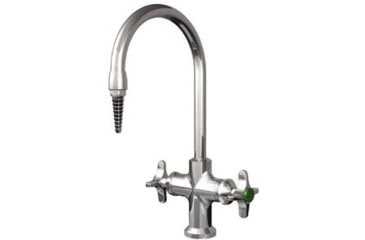 Image of Watersaver Faucet Deck Mnt Mixing 6'' Swing Gn L412