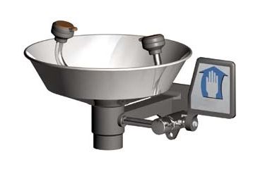 Image of Watersaver Faucet Wall Mnt Eye Wash Ct CTEW814