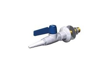 Image of Watersaver Faucet Wall Mnt Flange 1 Ball Valve CT4200258WSA