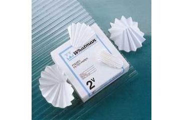 Image of Whatman Grade No. 2V Folded Filter Paper, Whatman 1202-125