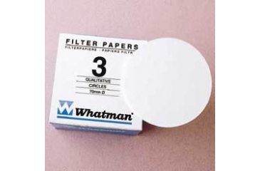 Image of Whatman Grade No. 3 Filter Paper, Whatman 1003-125