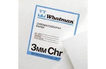 Image of Whatman Grade No. 3MM Chr Chromatography Paper, Cellulose, Whatman 3030-6185 Sheets