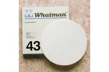 Image of Whatman Grade No. 43 Quantitative Filter Paper, Ashless, Whatman 1443-125
