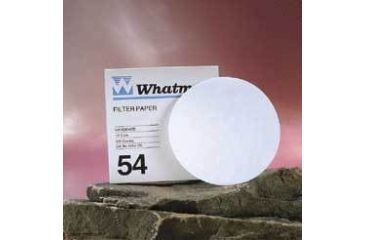 Image of Whatman Grade No. 54 Quantitative Filter Paper, Low Ash, Whatman 1454-185 Filter Circles