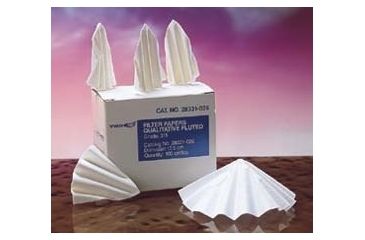 Image of Whatman Grade 315, Crepe Fluted Circles, Folded, Qualitative 28331-128