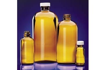 Image of Wheaton BTL,BR,AMB,W/BLK Cls CS12 8OZ W216856