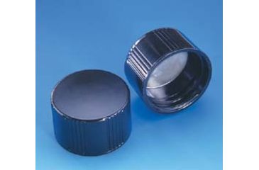 Image of Wheaton Cap Black Plas 33-400 100/CS 240321