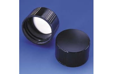 Image of Wheaton Cap Black Plastic Ptfe Liner 240463