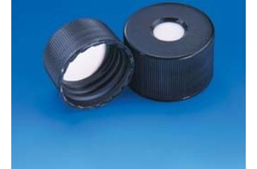 Image of Wheaton Cap Black Pp Open Top Tef Line 240114