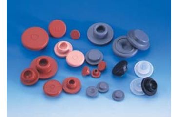 Image of Wheaton Stopper Red Rub 13X20MM CS1000 224100-172
