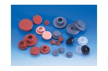 Image of Wheaton Stopper Red Rub CS1000 FLG20MM 224100-171