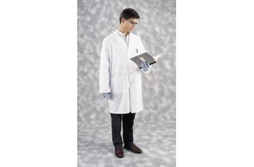 Image of White Swan Labcoat Mens FULL-L Wht 34 6115-11-34