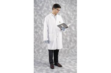 Image of White Swan Labcoat Mens FULL-L Wht 40 6115-11-40