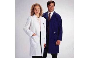 Image of White Swan Unisex Polyester/Cotton Lab Coats, White Swan-Meta 6116-11-XL
