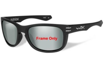 Image of Wiley X Hudson Sunglass Frame,Matte Black ACHUD05F