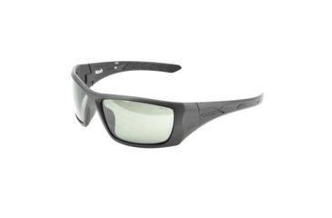 Image of Wiley X Nash Sunglasses, Matte Black Frame/ Polarized Grey, ACNAS08
