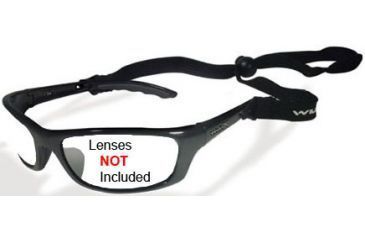 Image of Wiley X P-17 Sunglasses Frame ONLY - Gloss Black Frame P-17F