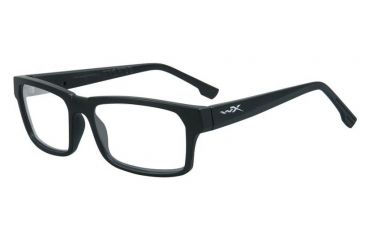 Image of Wiley X Profile Eyeglass Frame,Rectangle,Matte Black WSPRF01