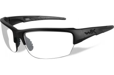 Image of Wiley X Saint Sunglass Frame,Black OPS-Matte Black CHSAI07F