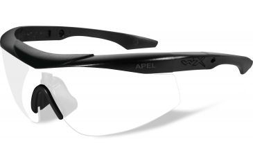 Image of Wiley X WX Talon Sunglasses - Matte Black Frame w/ 2 Lens Package (Smoke Grey, Clear) CHTAL1