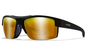 Image of Wiley X WX Compass - Captivate - Polarized Bronze Mirror/ Matte Black Frame,  CCCMP06