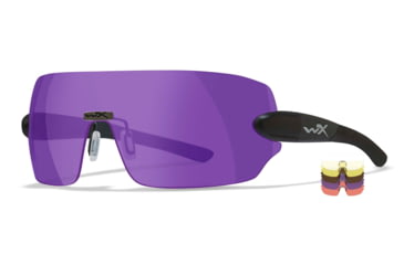 Image of Wiley X Wx Detection Clear Yellow Lens, CLEAR- YELLOW- COPPER- PURPLE-ORANGE, 1205