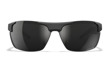 Image of Wiley X WX Prime Sunglasses, Matte Black Frame, Prime Captivate Pol Black Mirror Lens, ACPRM05